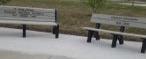 Benches along the bilke trail