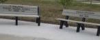 Benches along the bilke trail